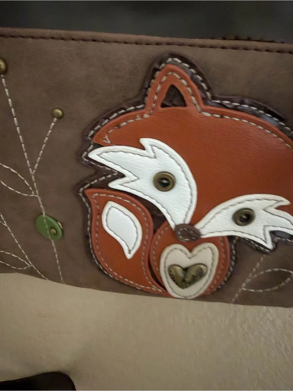 Chala Foxy Fox Woodland Women’s Crossbody Purse CUTE!!
